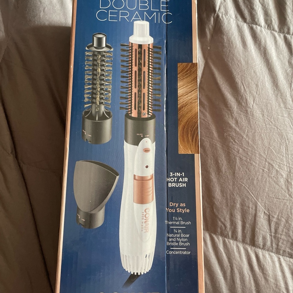 Conair double ceramic 3 in 1 air brush